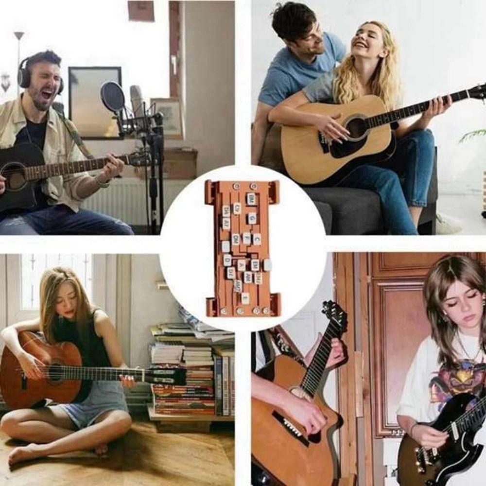 Assistant Learning Guitar Chord Trainer Portable Design Guitar Teaching Trainer  Beginner Training