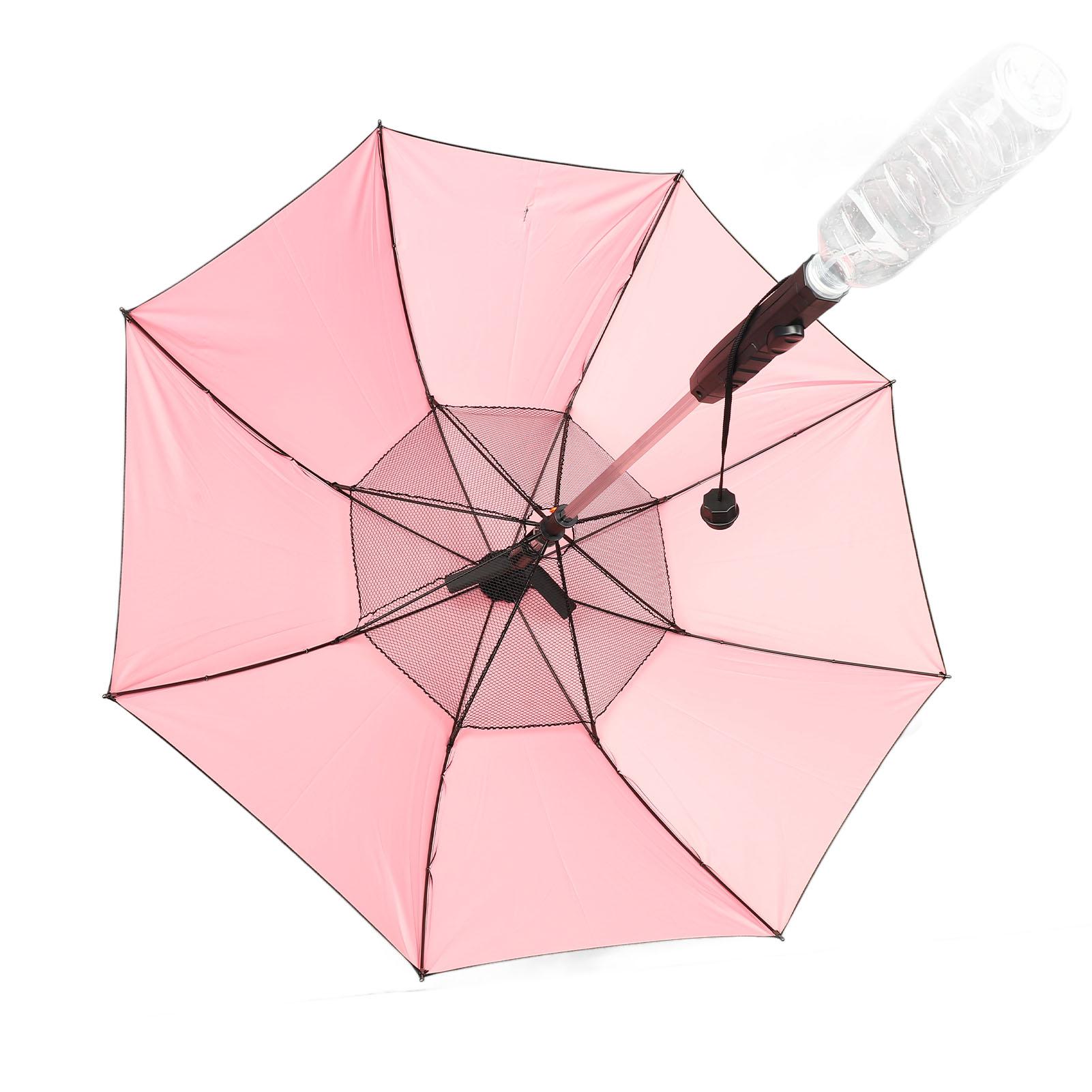 Sun Umbrella with Fan and Sprayer