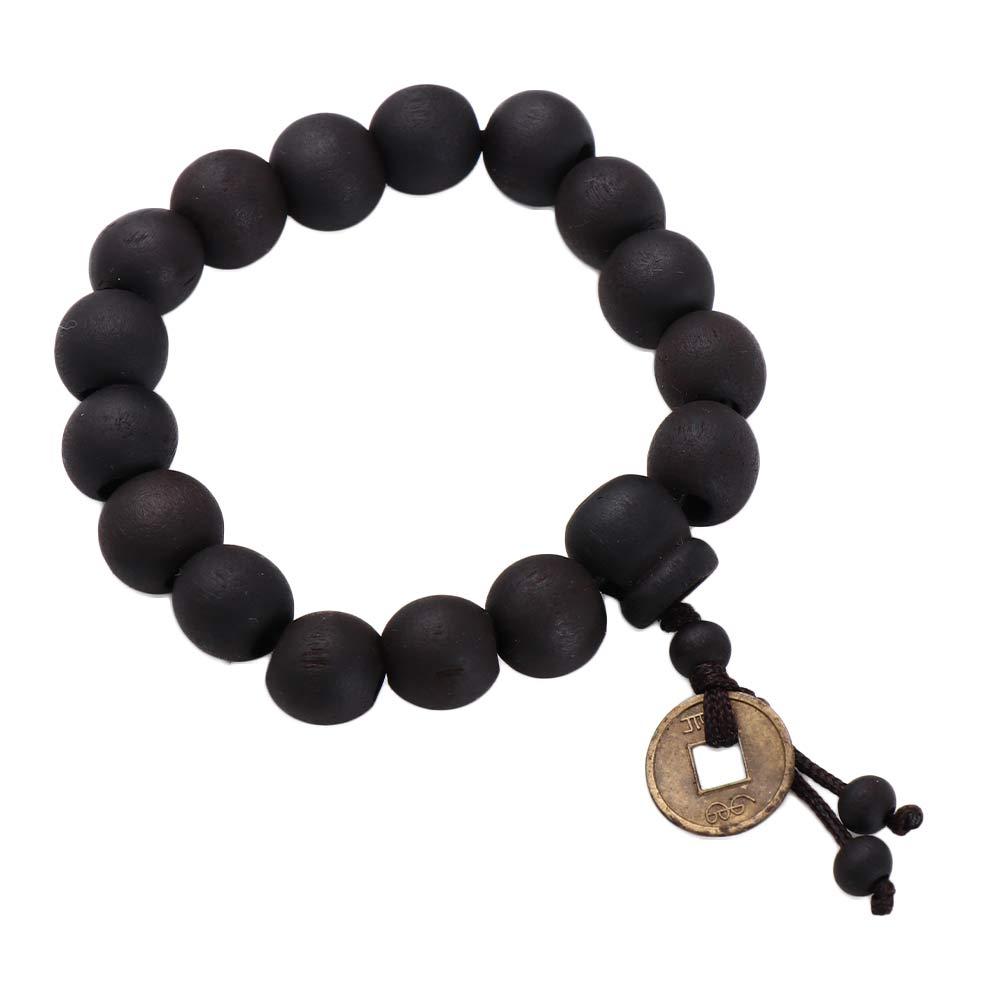 

Women Charm Wrist Bracelet Buddha Beads Wood