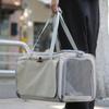 Haustier Tasche Tragbare Tasche für Ausflüge Faltbar Auto Schulter Tragbar Katzen Tasche Große Kapazität Zwei Katzen Ausflugs Tasche