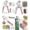 10.5mm Aireye Clamp Buckle Protection Ring Set Portable Hole Protection Ring Hand Pressure Clamp Manual Puncher