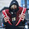 Broken size air cushion flying woven men's shoes spring and autumn men's breathable casual sports running travel shoes