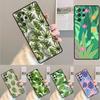 Tropical Monstera Leaves TPU Phone Case For Samsung Galaxy Note 10 Pro S26 S25 S24 S23 S22 Ultra Plus S21 FE S20 Cover