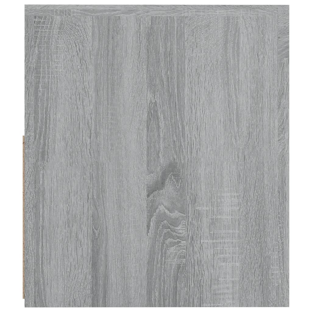 Vidaxl Szafki Nocne Z Led, 2 Szt., Szary Dąb Sonoma, 60X35X40 Cm