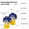 Maillots de football personnalisés Nom et numéro d'équipe imprimés personnalisés Uniforme de sport pour hommes, femmes et jeunes