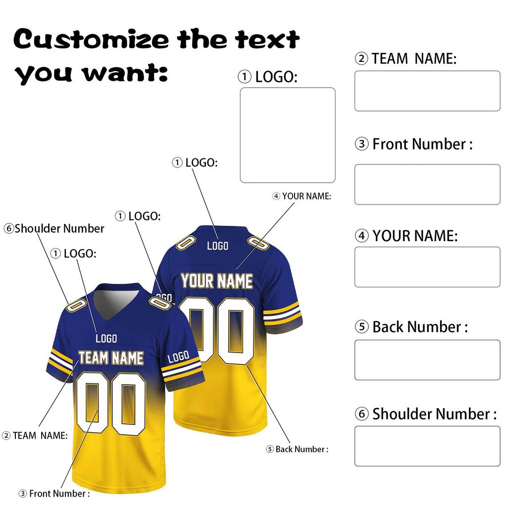 Maillots de football personnalisés Nom et numéro d'équipe imprimés personnalisés Uniforme de sport pour hommes, femmes et jeunes