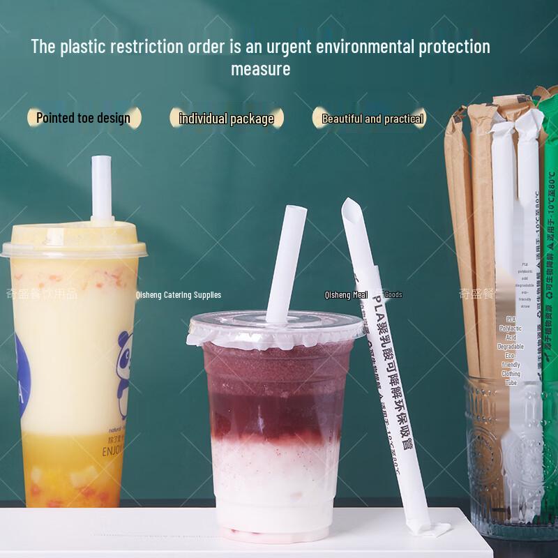 ZISIZ PLA Biodegradable Eco-Friendly Straw