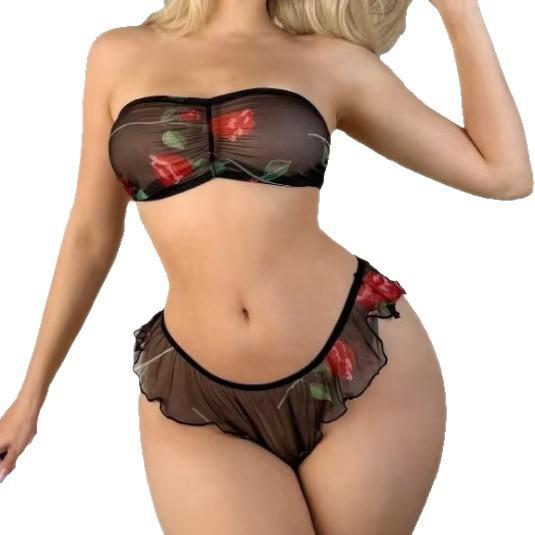 European and American Sexy Lingerie Seduction Sexy Lace Underwear Set