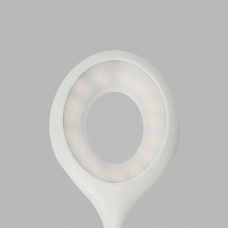 Mini Tragbare Studie Lesen Nacht Licht 5V Dc USB Schreibtisch Runde Tastatur Lampe Nachttisch Weiße Lampe Augenschutz Für computer Pc