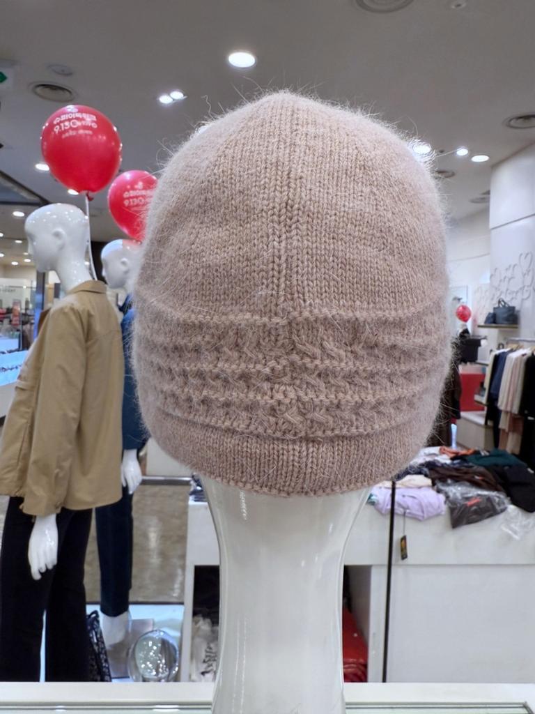 Crocodile Creek Fur Lining Wool Blend Solid Knit Cap CLDWH1205