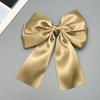 Double Webbing Bow Hairpin Duckbill Clip Premium Sense Versatile Satin Back Head Female Hairpin Hair Accessories