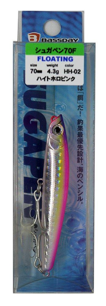 

Bassday Sugarpen 70F High Holo Pink HH-02 Lure.