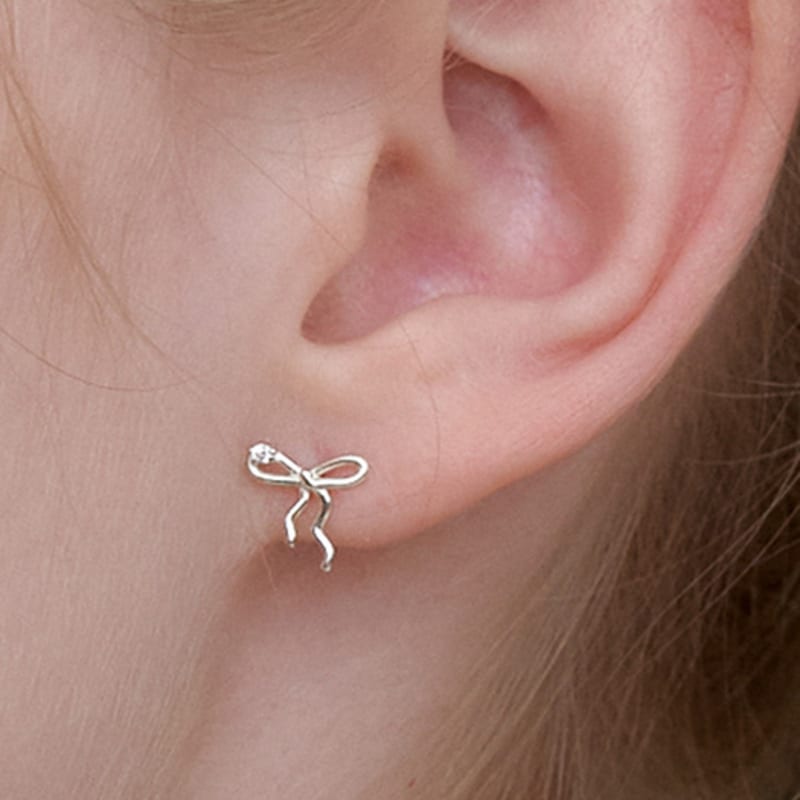 Primaute Zig Ribbon Earring