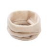 Pure Cashmere Knitted Neck Warmer Scarf for Men & Women Couples - Solid Color, Thick, Warm Gaiter - Ideal Gift for Parents