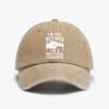 Im Not Retired Im A Professional Grandpa Funny Baseball Cap Vintage Washed Denim Hat Summer Adjustable Snapback Hats