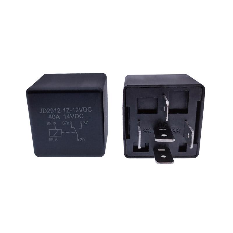 40A Auto Car Relay JD2912 4Pin 5Pin DC 12V 24V 36V 48V 72V with Mounting Hole Coil Power 1.8W Automobile Control Device Relays 5