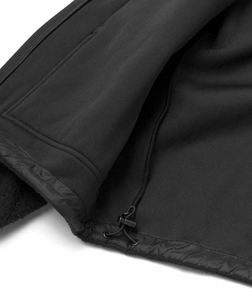 GORDON MILLER Jacket Karuishi Fleece Zip Up Blouson TORAY High Performance Fleece KARUISHI L Size Black 1626911 Men's