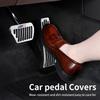 DBTW9 Car Sticker 2025 Hot For 2Pcs Car Logo Door Pedal Cover Alloy Door Pedal Cap Accessories For BMW E30 E34 E36 E39 E46 E52 E53