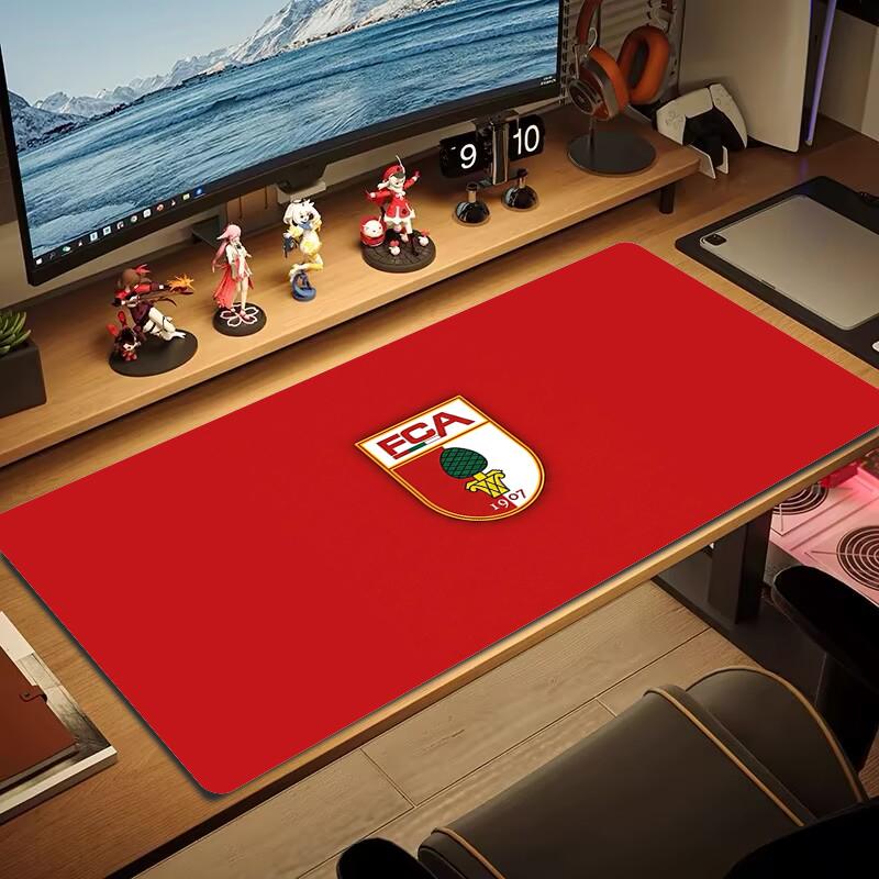 FC Augsburg Mouse Pad Large Gaming Table Cushion Non-slip Laptop Tablet Big Mousepad XXL Mat Mini PC Playmat With Lock edge_xia