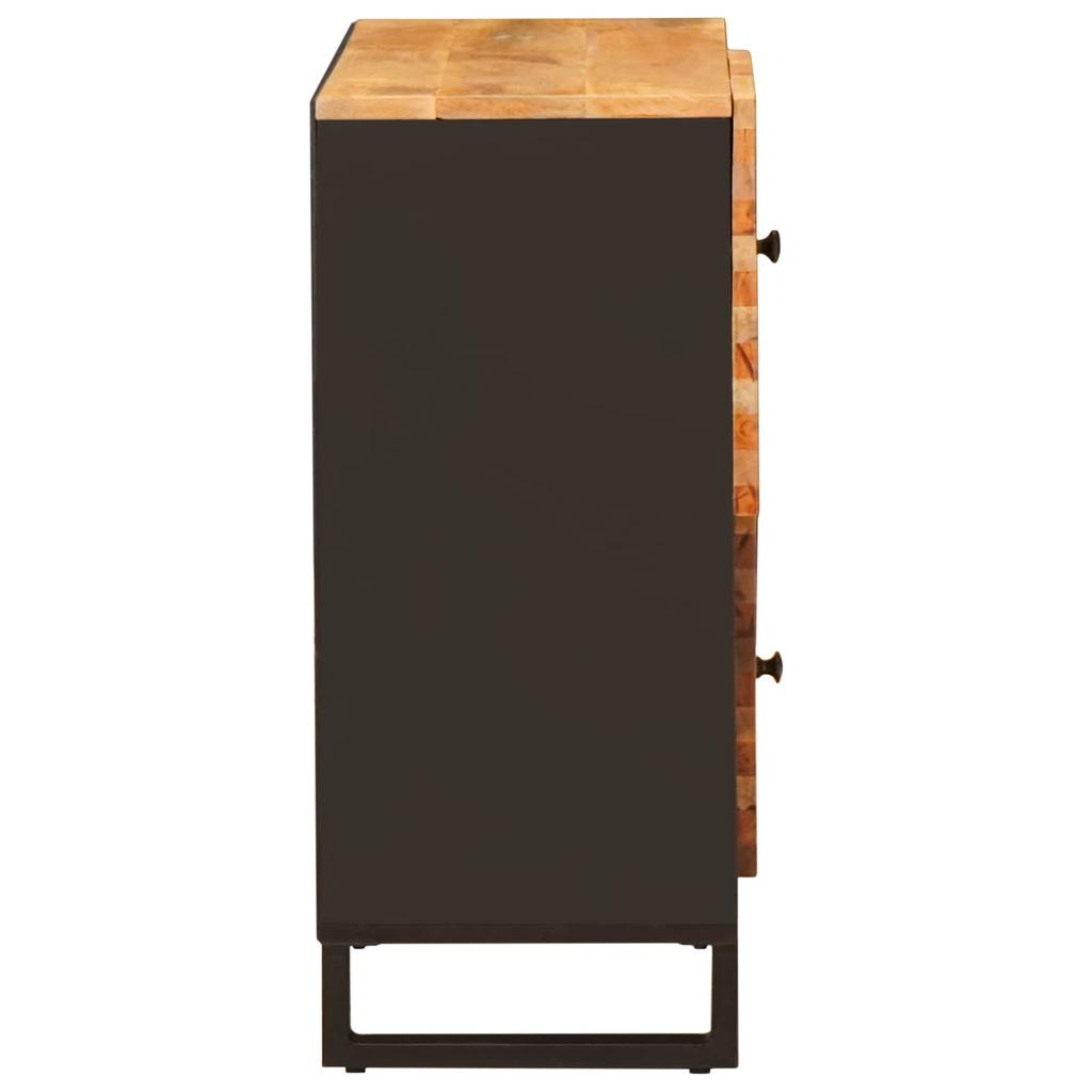 Sideboard Brown 80 x 33 x 75 cm Solid Mango Wood