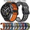 Silicone Bracelet 22mm For Honor Watch 6Plus Strap For HONOR Watch 5Ultra GS 3/GSPro/MagicWatch 2 46mm For Honor Watch 6 Band