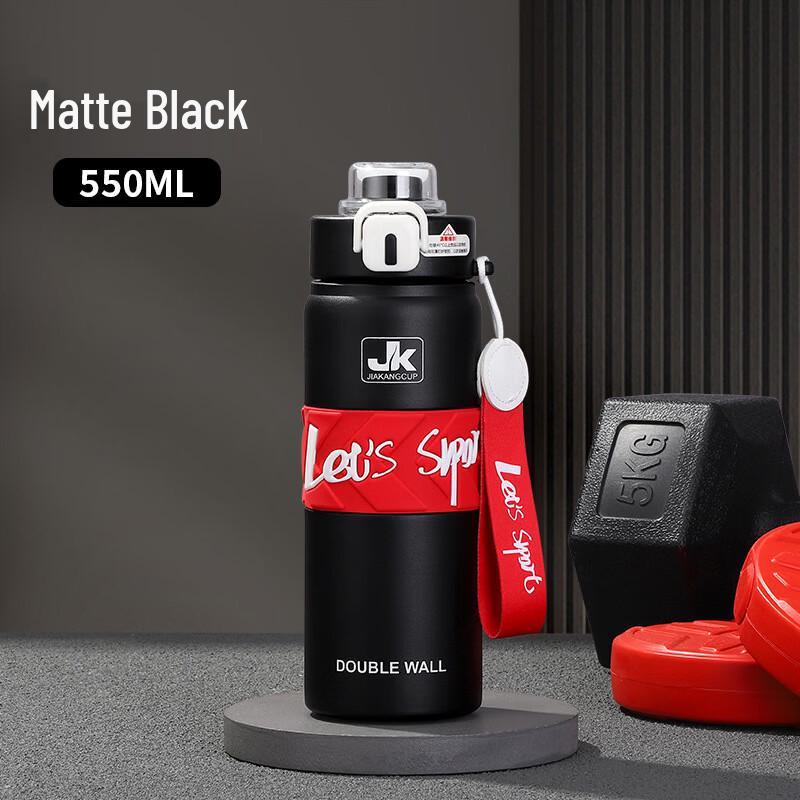 

OLOEY Stainless Steel Insulated Sport Bottle with Straw