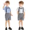 Kinder Jungen Formelle Party Outfits Kleidung Set Hochzeit Geburtstag Kleinkind Junge Gentleman Hübsch Kinder Eleganter Anzug 1-7 Jahre