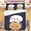 Schattige Bubu Dudu Cartoon Beer Panda Dekbedovertrek Kawaii Beddengoedsets Zachte Dekbedovertrek en Kussenslopen Eenpersoons/Tweepersoons/Queen/King Jongens