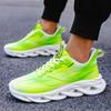 Shoes autumn new running shoes ultra-light thick-soled shock absorption large size student youth sports shoes student shoes
