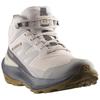 SALOMON Elixir Anti-Slip Wear-Resistant Mid-Top Trekking Shoes Women's Gray Black Sneakers L47564200