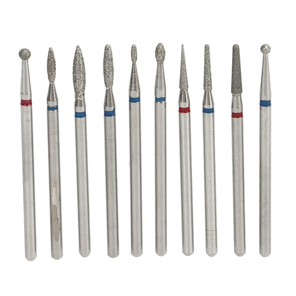 30pcs Portable & Durable Nail Drill Bits Set Professional Nail Art Accessory Organization