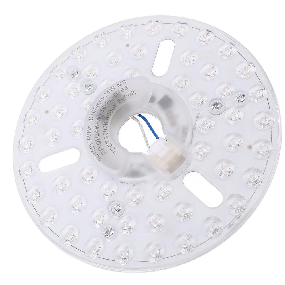 24W LED Deckenventilator Licht-Kit Dimmbares Deckenventilator Licht Ersatzplatine Kronleuchter