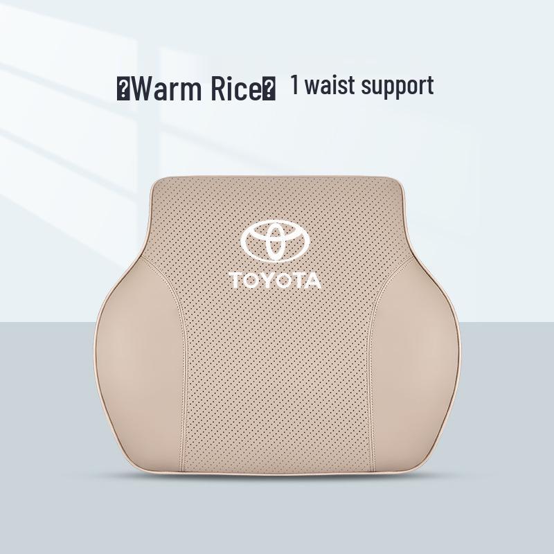 Kopfstütze & Lendenkissen für Toyota Autos: Corolla, RAV4, Camry, Highlander, Avalon