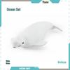Children's Marine Animal Model Set: Mini Whale, Shark, Dolphin, Turtle, Sea Lion