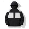 Winter Couple's Cotton-padded Clothes Are Warm and Thickened, and Men's and Women's Sports Cotton-padded Jackets Are The Same.