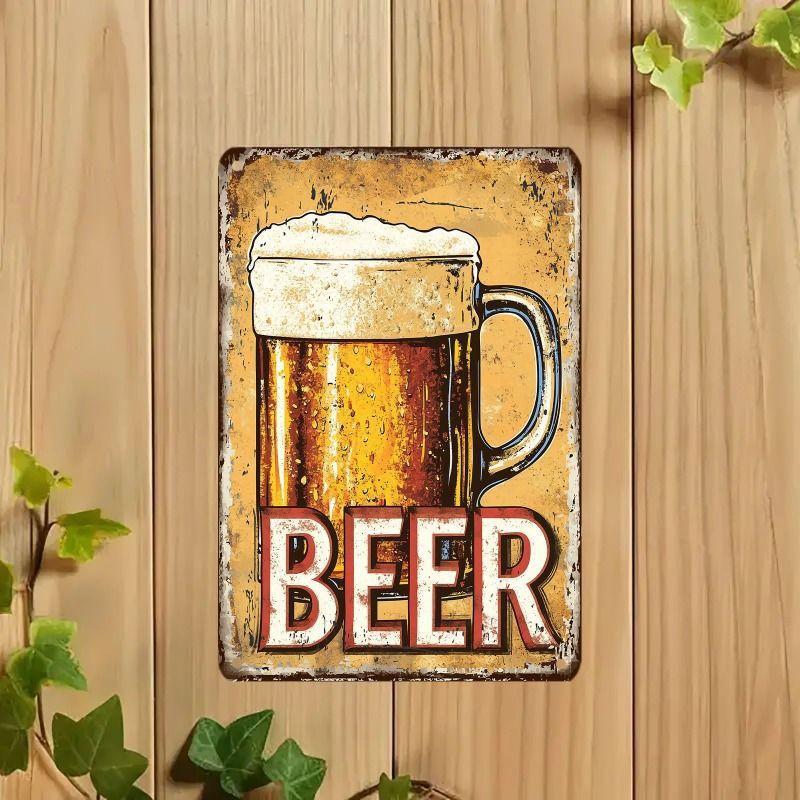 Poster Birra Placca Metallica da Parete