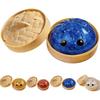 Glitter Dumpling,Squishy Dumplings Glitter for Adults, Stress Relief Fidget, Soft Squeeze Decompression Dough.