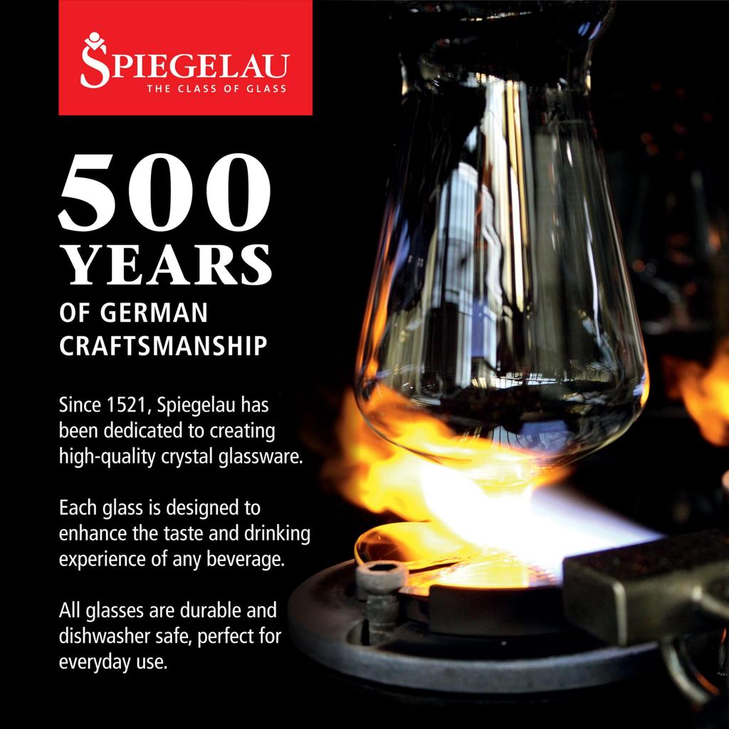 Spiegelau Vino Grande Bordeaux Red Wine Glass Set, 620ml, 4510277, Set of 4