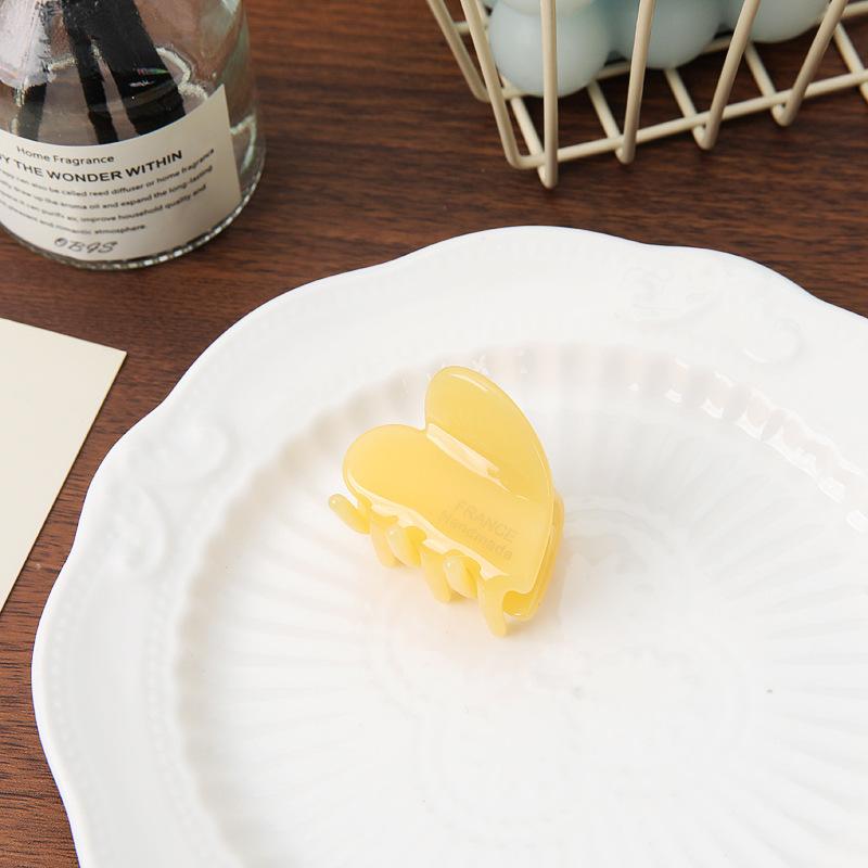 

Ацетатные крабы для женщин и девочек 3,5 см милые мини-зажимы в форме сердца аксессуары зажим в виде акулы зажимы маленький коготь для волос one size убе