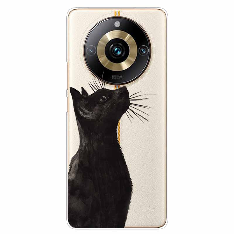 For Realme 11 Pro+ Plus 5G Case Transparent Cute Soft Silicone TPU Coque for Realme 11 Pro Phone Cover Realme11 Pro Plus Clear