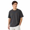 100% Cotton 300g Heavyweight Short-Sleeve T-Shirt For Men And Women Summer Round-Neck Solid Color Loose Fit Plus Size Student Casual Top