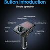 Car Bluetooth Hands-Free Call FM Transmitter U Disk Music MP3 Player Charger Kit Music Mp3 Player