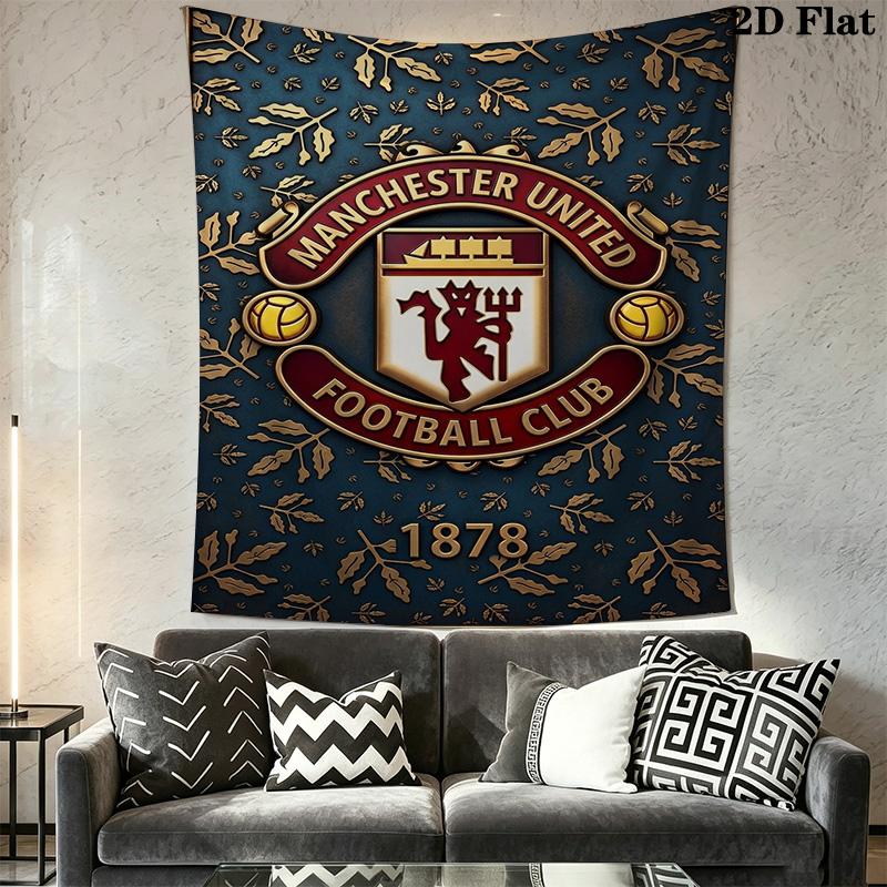 Manchester Football Club Crest Bedding 1 Duvet Cover 2 Pillowcase Without Core Christmas Birthday Gift Duvet Cover And Pillowcase Bedding Set