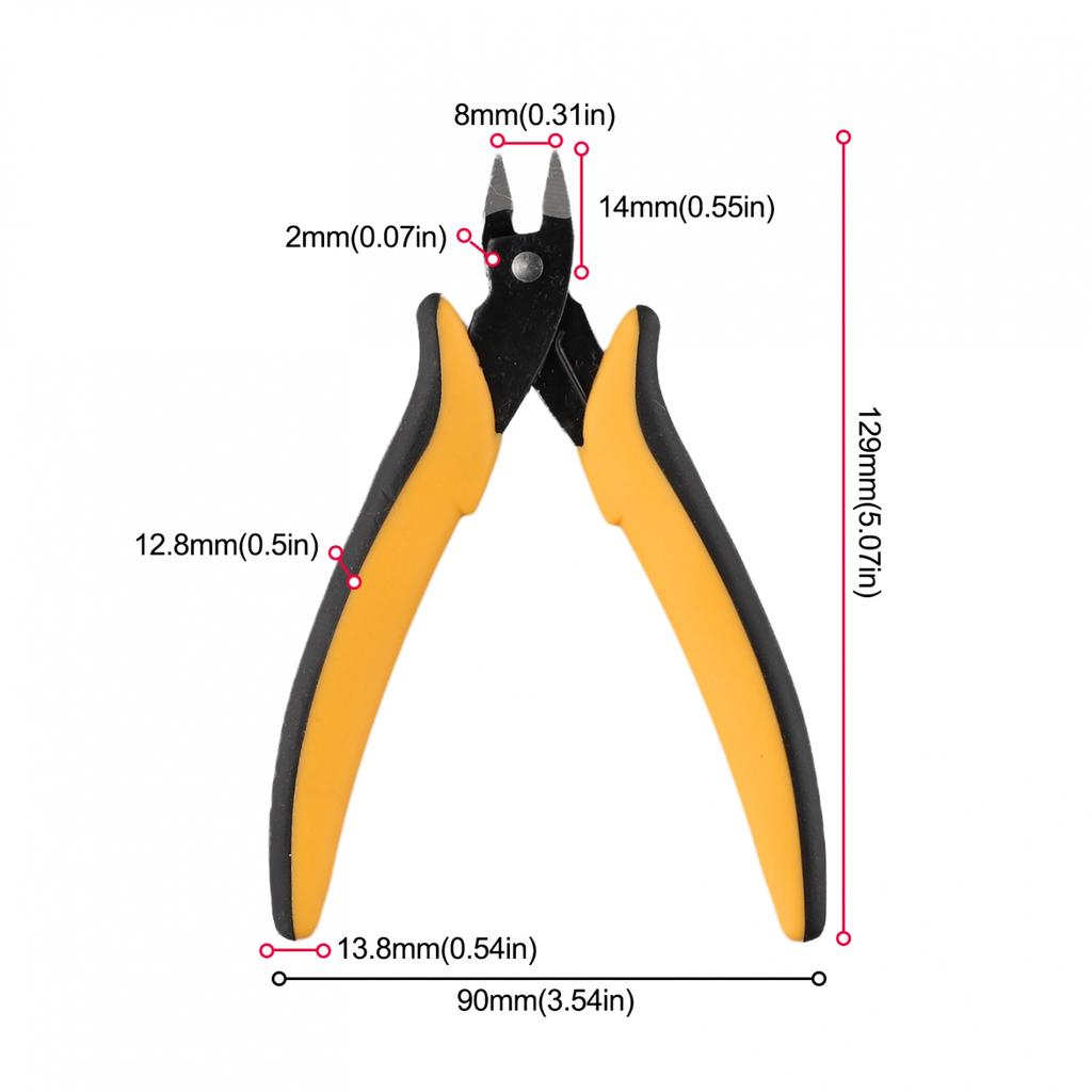 020 Wire Cutters Diagonal Jaw Pliers Electrician Horizontal Cutters