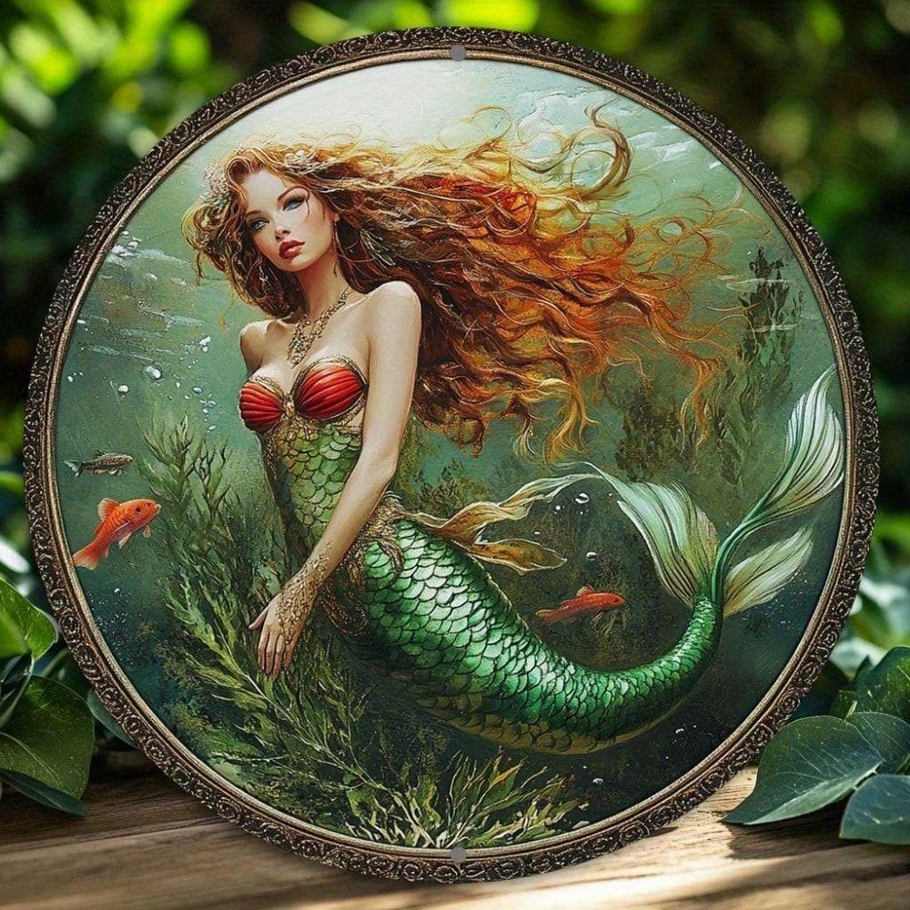 Metal Tin Sign Retro Art 20x20cm Home Wall Decor