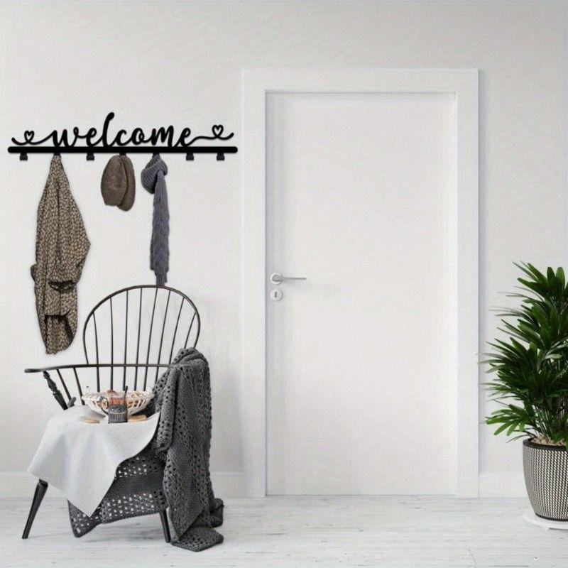 Moderiktig väggdekor i metall för entré, kontor, sovrum