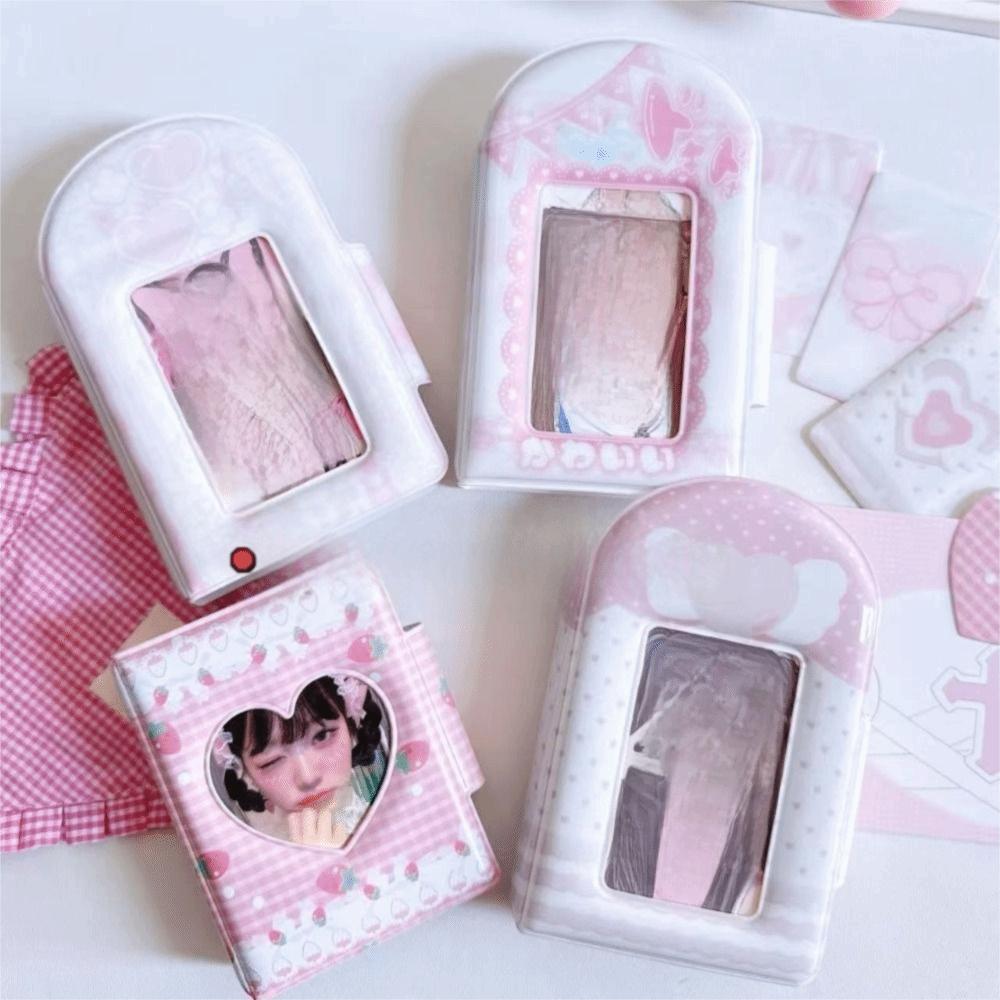 32 Pockets Photocard Binder Album PP Kpop Photo Card Book Holder High Quality Mini Photo Album