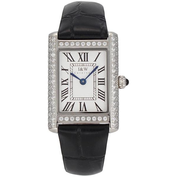 I&W Carnival Women's Leather Quartz Watch IW587LDA-1BKL