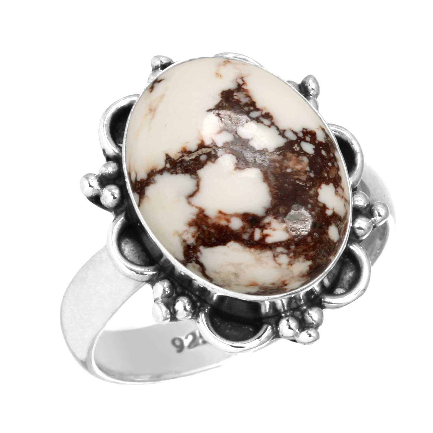 

Кольцо из стерлингового серебра 925 пробы Женское с драгоценным камнем Ручной работы Ювелирное изделие Подарок на помолвку Смитсонит Губчатый коралл Серафинит Шаттукит Тулит Дикая лошадь Солитер 7