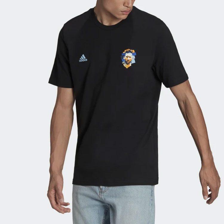 Adidas T Shirts Men's Crew Neck Moderate Straight Fit HA0936